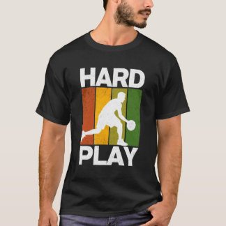 T-Shirt d'action dynamique de joueur de basket-bal
