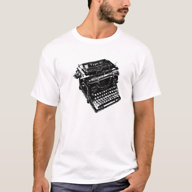 T-shirt Dactylographiez-le ! (Devant)