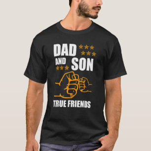 T-shirt Dad And Son Friendship For Eternity Father Son