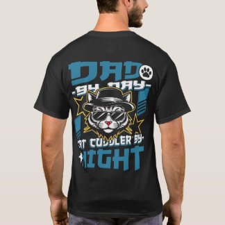 T-shirt Dad By Day Cat Cuddler By Night Streetwears