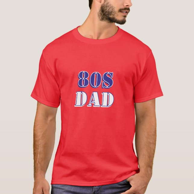 T-shirt DAD des années 80 (Devant)