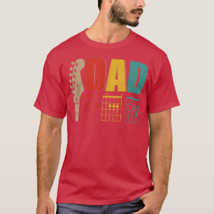 T-shirt DAD Happy Fête des pères Cool Papa Guitariste Guit