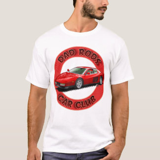 T-shirt Dad Rods Car Club voiture de sport italien