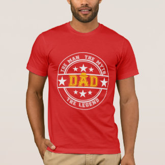 T-shirt DAD The Man The Myth The Legend