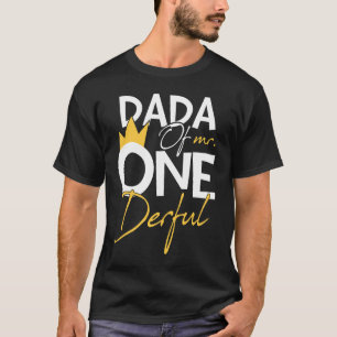 T-shirt Dada de M. One Derful Merveilleux 1er anniversaire