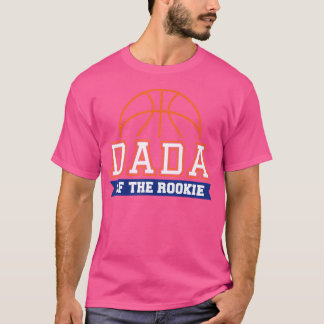 T-shirt Dada Of Rookie 1E Anniversaire Basketball Thème Ma
