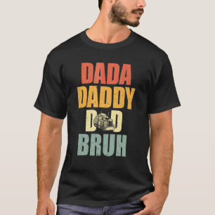 T-shirt Dada Papa Papa Bruh Trucker Papa Truck Papa Truck