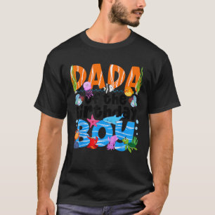 T-shirt Dada sous la mer Anniversaire de fête Boys Ocean S