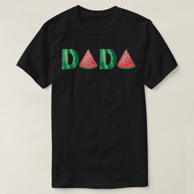 T-shirt Dada Watermelon Drôle cadeau de fruits d'été merve (Design devant)