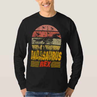 T-shirt Dadasaurus Dinosaur Rex Père Papa Pour Grand-Père 