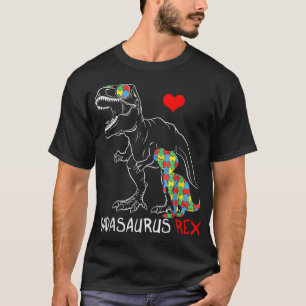 T-shirt Dadasaurus Rex Autism