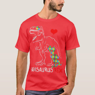T-shirt Dadasaurus Rex Autism