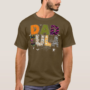 T-shirt Dadcula Dadcula Halloween Papa Costume Araignée We