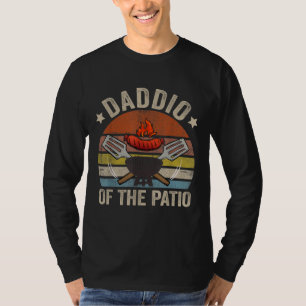 T-shirt Daddio Du Patio Vintage Barbecue Grill Barbecue Gr