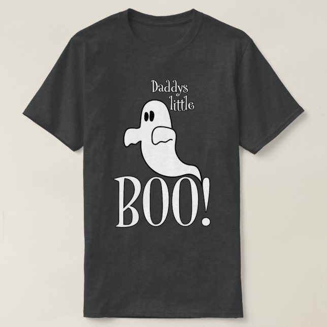 T-shirt Daddle Petit Boo mignon Trending Père Fille Fa (Design devant)