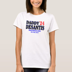 T-shirt Daddy 2024 Desantis Make America Florida