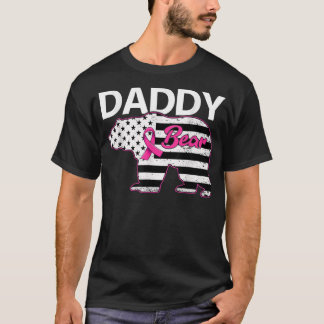 T-Shirt Daddy Bear Breast Cancer Aware
