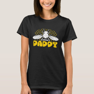 T-shirt Daddy Bee Beekeeper Design Pour Les Abeilles