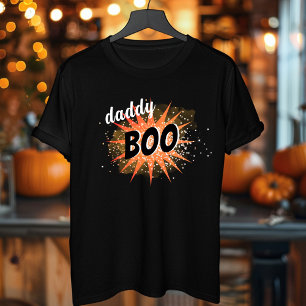 T-shirt Daddy Boo   Halloween orange