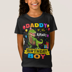 T-Shirt Daddy Dinosaur Funny mignon Anniversaire Garçon Fa