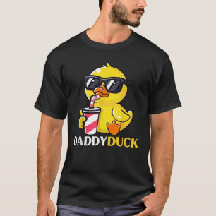 T-shirt Daddy Duck Rubber Duck Anniversaire de fête de fam