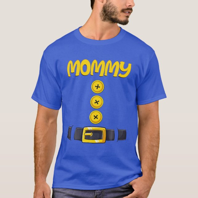 T-shirt Daddy Halloween Costume nain Correspondance couleu (Devant)