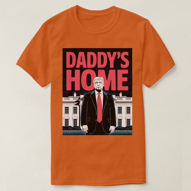 T-shirt Daddy Home (Design devant)