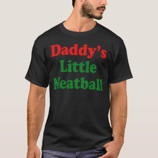 T-shirt Daddy Little Meatball Italien
