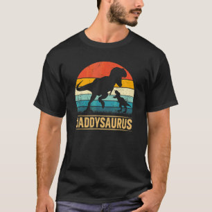 T-shirt Daddy Saurus Rex Dinosaur Daddysaurus Da du père