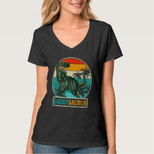 T-shirt Daddy Saurus Rex Dinosaur Daddysaurus Da du père