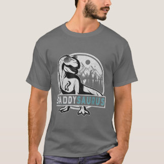 T-shirt Daddy Saurus T re Dinosaur Hommes Fête des pères F