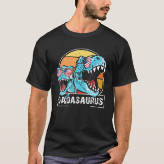 T-shirt Daddy Saurus T Rex Hommes Fête des pères Famille M