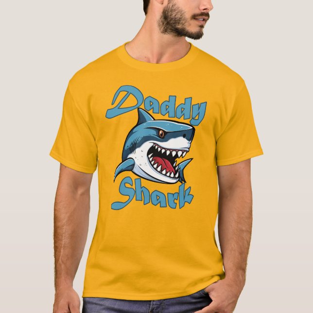 T-shirt Daddy Shark (Devant)