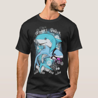 T-shirt Daddy Shark