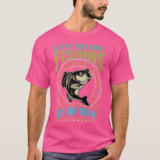 T-shirt Daddy'S Fly Fishing Buddy Funny Fisherman Citation