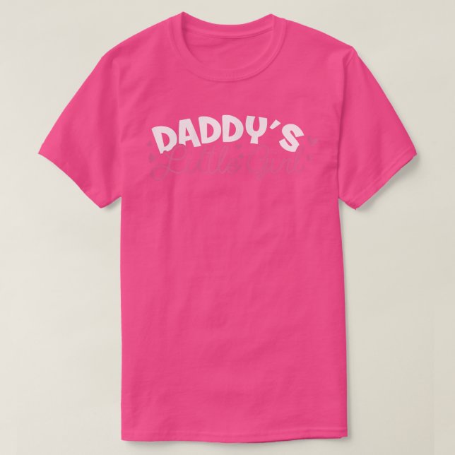 T-shirt Daddy's Little Girl - Adult & Youth Tailles Dispon (Design devant)
