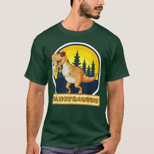 T-shirt Daddysaurus Bière & Lunettes de soleil TRe Funny C