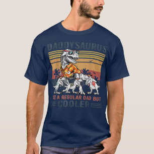 T-shirt Daddysaurus Comme Un Papa Régulier T Re Dinosaur G