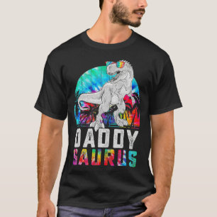 T-shirt Daddysaurus Fête des pères Don T Re Daddy Saurus D