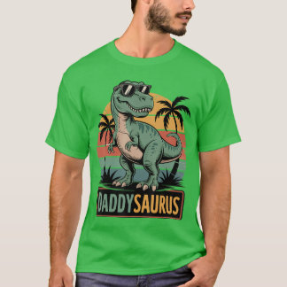 T-shirt Daddysaurus Re Dinosaur Daddy Saurus Family Matchi