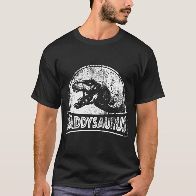 T-shirt Daddysaurus Rex (Devant)