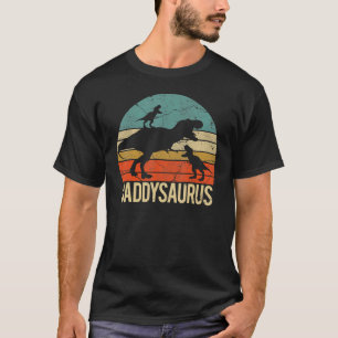 T-shirt Daddysaurus Rex Dinosaure Papa Saurus