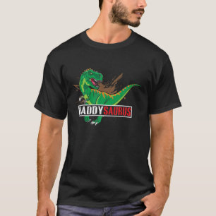 T-shirt DADDYSAURUS T Rex Dinosaur Daddy Saurus Anniversai