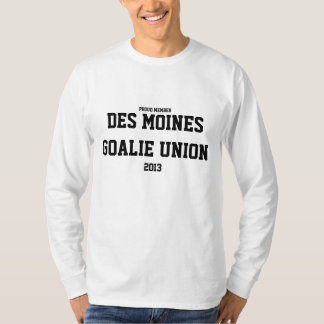 T-SHIRT D'ADHÉSION DES SYNDICATS DE GARDIEN DE BUT
