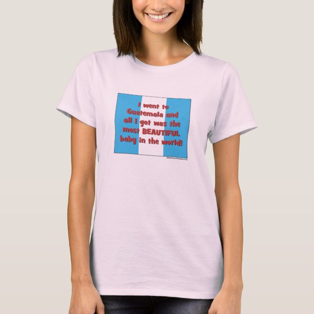 T-shirt d'adoption au Guatemala (Devant)