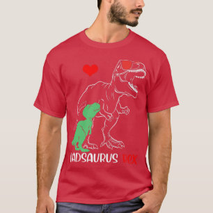 T-shirt Dadsaurus Papa Re Sensibilisation sur l'autisme Fi