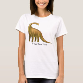 T-shirt d'adulte de dinosaure de Brachiosaurus