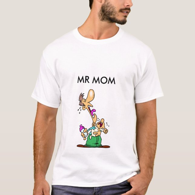 T-shirt d'adulte de M. MOM (Devant)