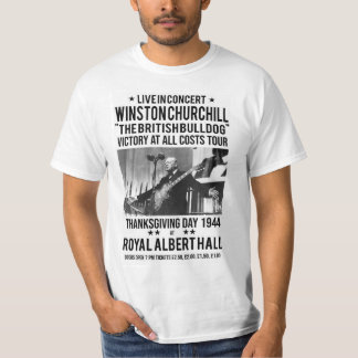 T-shirt d'affiche de yole de WINSTON CHURCHILL