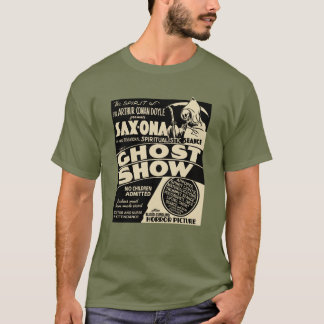 T-shirt d'affiche d'exposition de spectre de